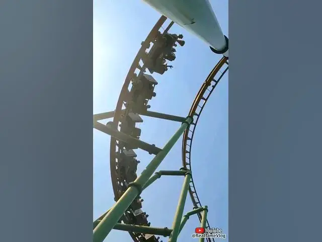 Video thumbnail for Roller Coaster Ride at imagica theme park #shorts #rollercoaster