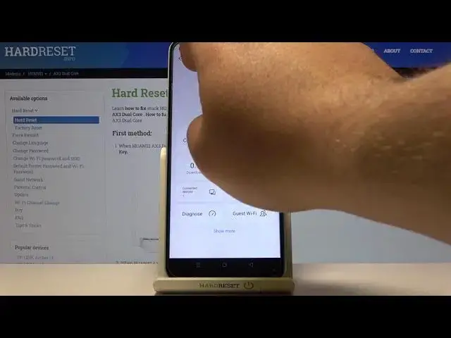 Video thumbnail for How to Check MAC Address on HUAWEI AX3 Router - Find a MAC Number of the Device in Huawei AI Life