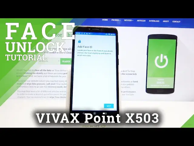 'Video thumbnail for How to Set Up Face Recognition in Vivax Point X503 - Enroll Face'