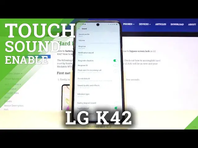 Video thumbnail for How to Activate Touch Sounds on LG K42 – Touch Tone