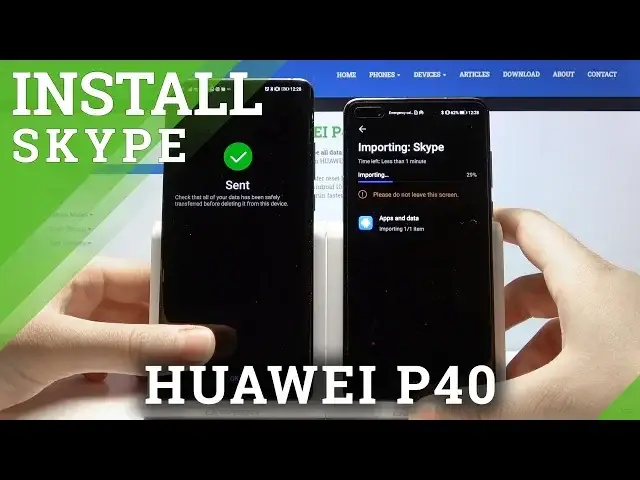 Video thumbnail for How to Install Skype on Huawei P40