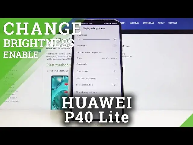 'Video thumbnail for How to Enable Automatic Brightness in Huawei P40 Lite – Adaptive Brightness Feature'