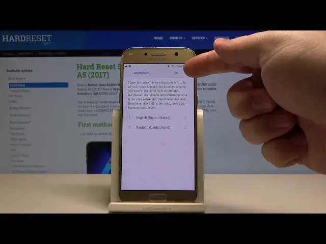 'Video thumbnail for How to Change Language in Samsung Galaxy A5 – Language Settings'
