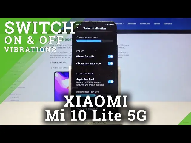 'Video thumbnail for How to Adjust Vibrations in Xiaomi Mi 10 Lite 5G - Change Vibration Settings'