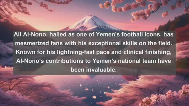 Video thumbnail for Unveiling Yemeni Football Talent: Top 10 Famous Football Players in Yemen