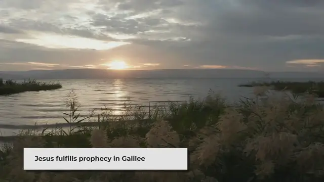 Video thumbnail for The Gospel of Matthew - Jesus Begins His Ministry in Galilee | Matthew Chapter 4 : 12 - 17