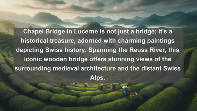 Video thumbnail for Crossing Swiss Marvels: Top 10 Famous Bridges in Switzerland