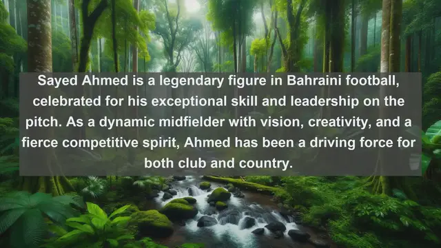 Video thumbnail for Unveiling Football Brilliance: Top 10 Famous Football Players in Bahrain