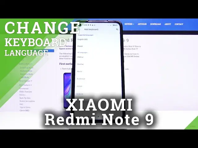 'Video thumbnail for How to Change Keyboard Language in Xiaomi Redmi Note 9 – Add Language to Keyboard'