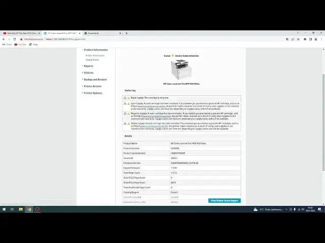 'Video thumbnail for How to calibrate Color Interval on HP Color LaserJet Pro / Set auto calibration on Hp LaserJet Pro'