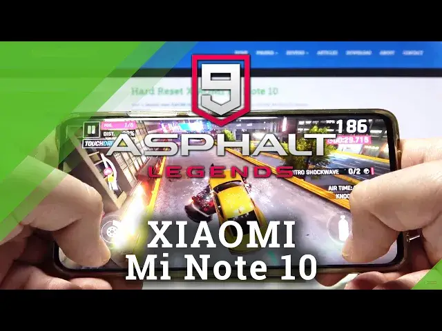 Video thumbnail for Asphalt 9 on XIAOMI Mi Note 10