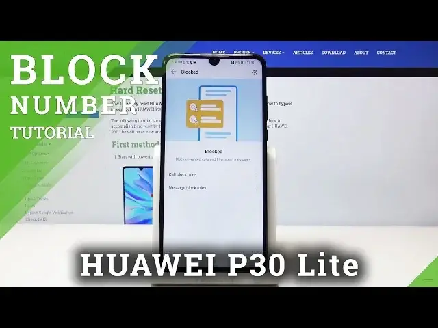 'Video thumbnail for How to Block Number in HUAWEI P30 Lite – Create Blacklist'