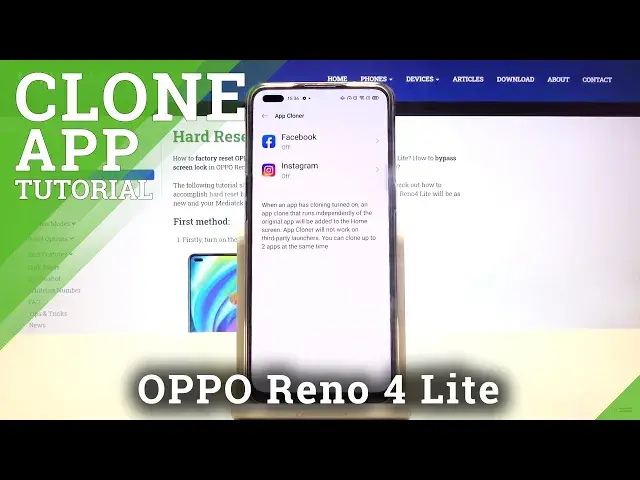 'Video thumbnail for Duplicate Apps in OPPO Reno 4 Lite - Clone Social Apps'