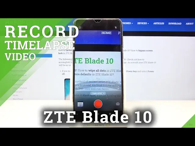 'Video thumbnail for How to Enable Time Lapse – Videos Recording on ZTE Blade 10'