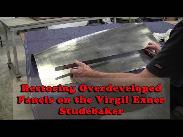 Video thumbnail for English Wheel Masterclass: Restoring Overdeveloped Panels on the Exner Studebaker