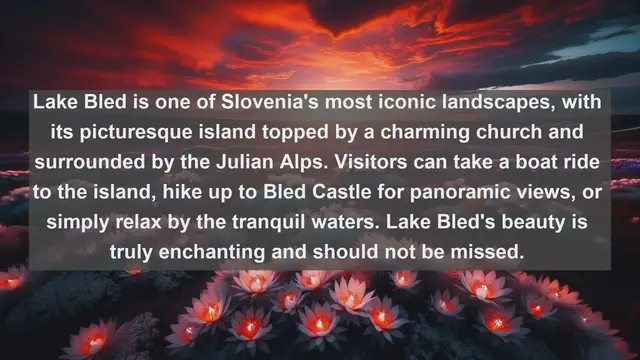 Video thumbnail for Discover Slovenia's Natural Beauty: Top 10 Must-Visit Landscapes