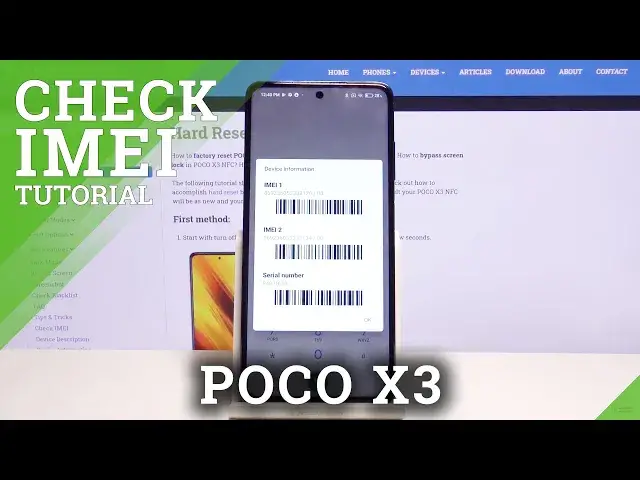 Video thumbnail for How to Locate IMEI & Serial Number in POCO X3 – IMEI Info
