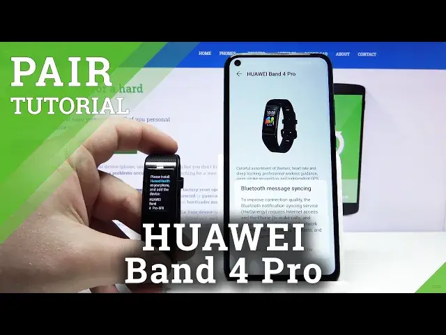 'Video thumbnail for How to Pair HUAWEI Band 4 Pro with Smartphone – Connect Devices'