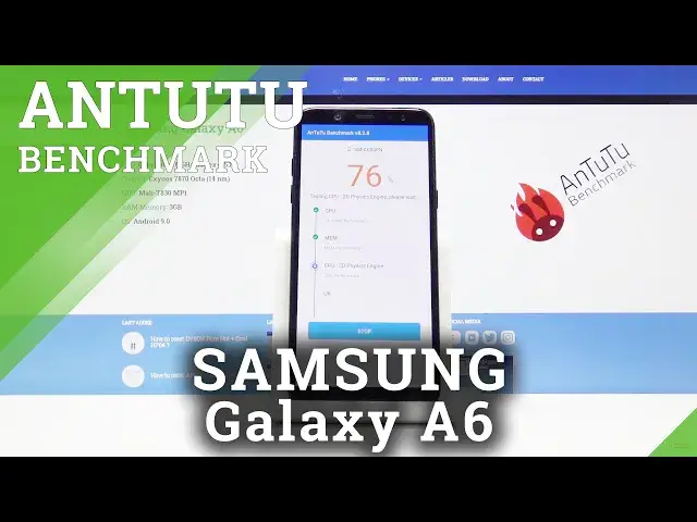 Video thumbnail for SAMSUNG Galaxy A6 Benchmark AnTuTu Checkup
