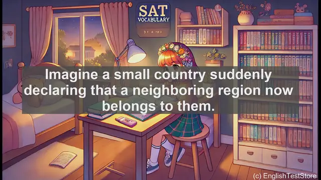 Video thumbnail for 5000 Must Know SAT Vocabulary - Annex: A Powerful Word in Politics and Architecture