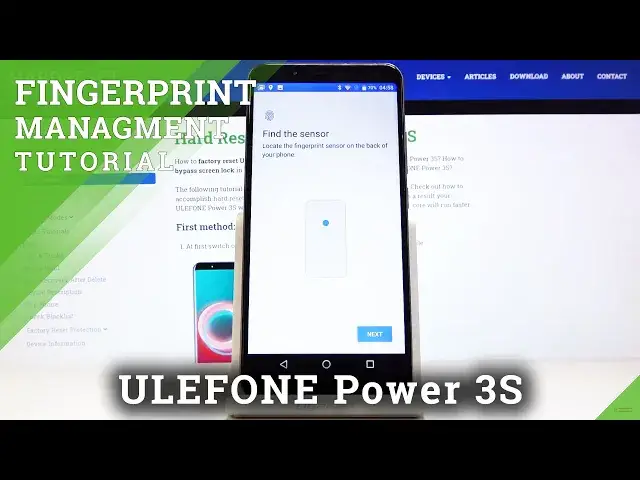 Video thumbnail for How to Set Up Fingerprint on ULEFONE Power 3S – Add Screen Lock