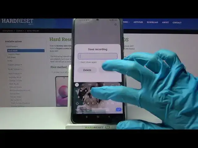 Video thumbnail for How to Record Sounds on XIAOMI REDMI NOTE 10S – Use Sound Recorder App