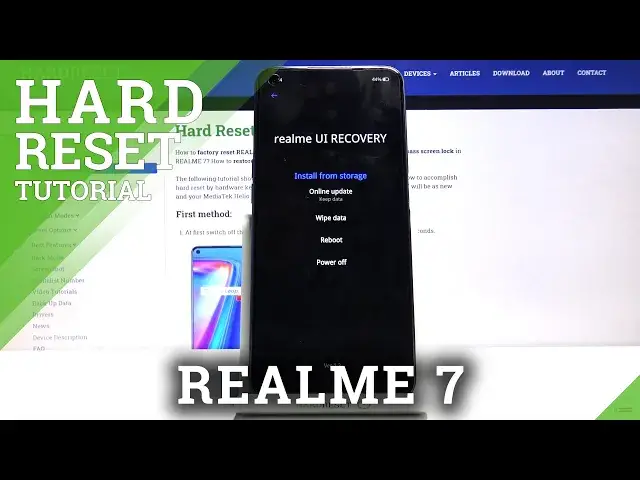 Video thumbnail for HARD RESET REALME 7 – Bypass Screen Lock / Wipe Data