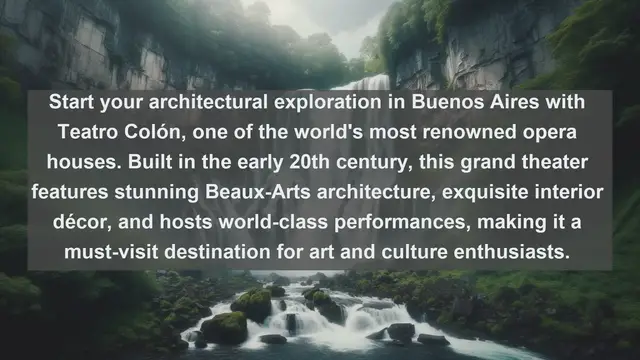 Video thumbnail for "Exploring Argentina's Architectural Marvels | Top 10 Famous Landmarks"