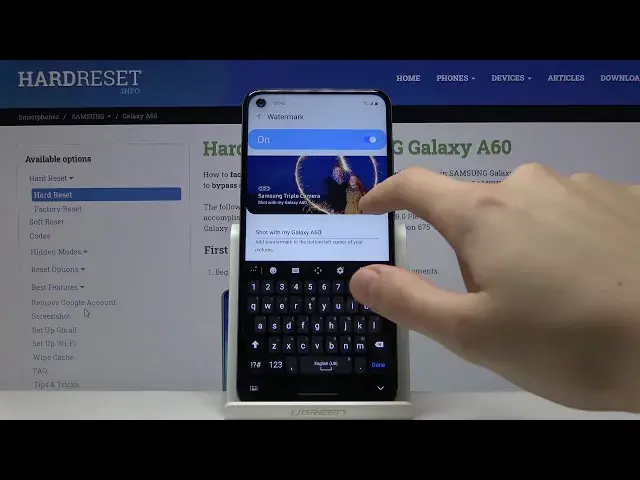 Video thumbnail for How to Customize Camera Watermark in SAMSUNG Galaxy A60 – Personalize Camera Watermark
