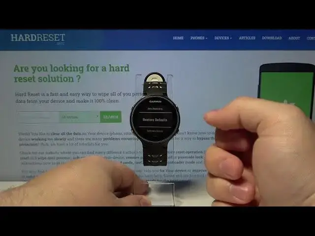 Video thumbnail for HARD RESET GARMIN Forerunner 630 – Restore Defaults / Wipe Data