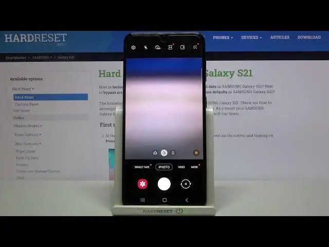 'Video thumbnail for How to Reset Camera Settings in SAMSUNG Galaxy S21 – Camera Manufacturer Configuration'
