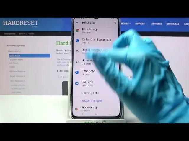 Video thumbnail for How to Change Default Apps on VIVO Y52 5G - Set Default App