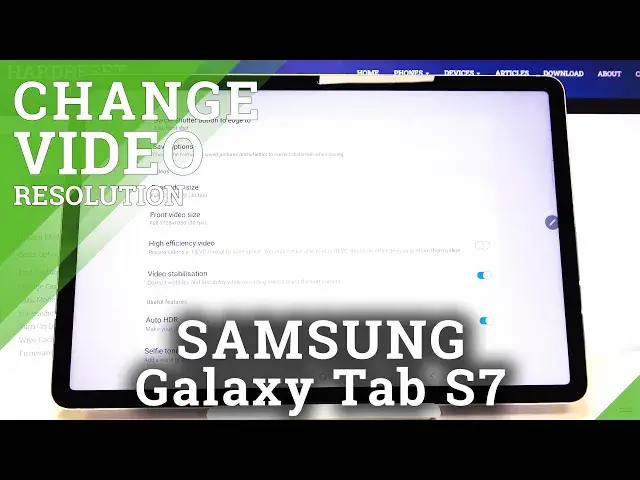 'Video thumbnail for How to Switch Video Resolution in SAMSUNG Galaxy Tab S7 – Change Video Quality'