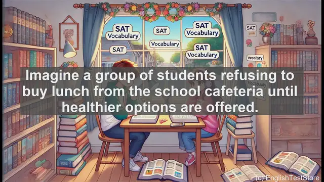 Video thumbnail for 5000 Must Know SAT Vocabulary - SAT Vocabulary: Understanding the Word 'Boycott'