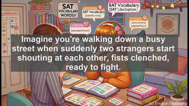 Video thumbnail for 5000 Must Know SAT Vocabulary - SAT Vocabulary: Understanding 'Belligerent'