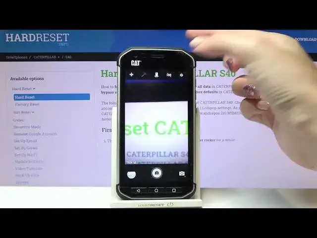 'Video thumbnail for How to Turn On / Off Camera Location Tags in CAT S40'