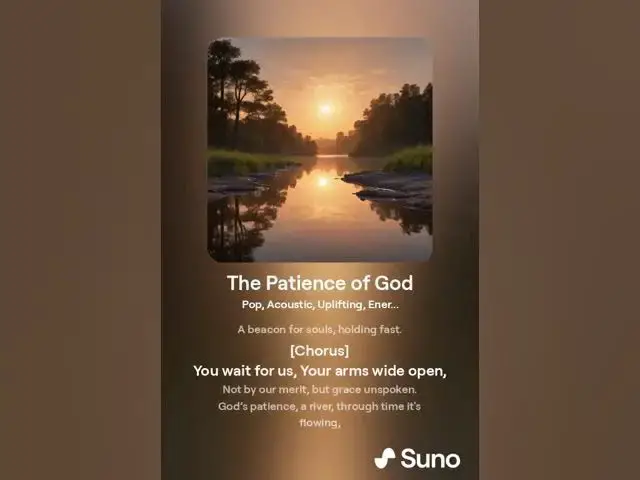 Video thumbnail for The Patience of God #christiansongs #gospelsongs