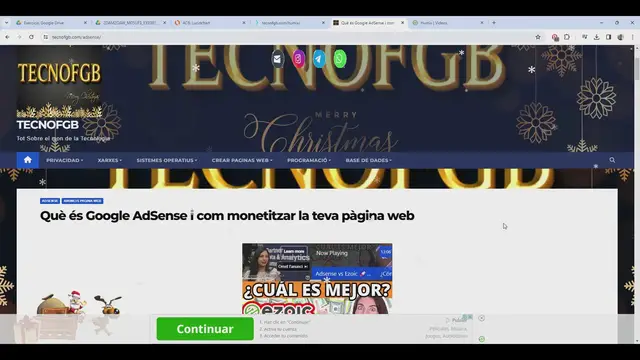 Video thumbnail for Ganar dinero con adsense