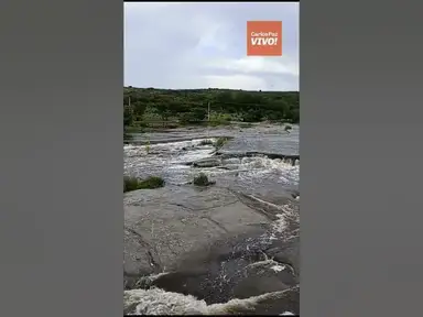 'Video thumbnail for En Cabalango, el río Los Chorrillos creció 1,17 metros'