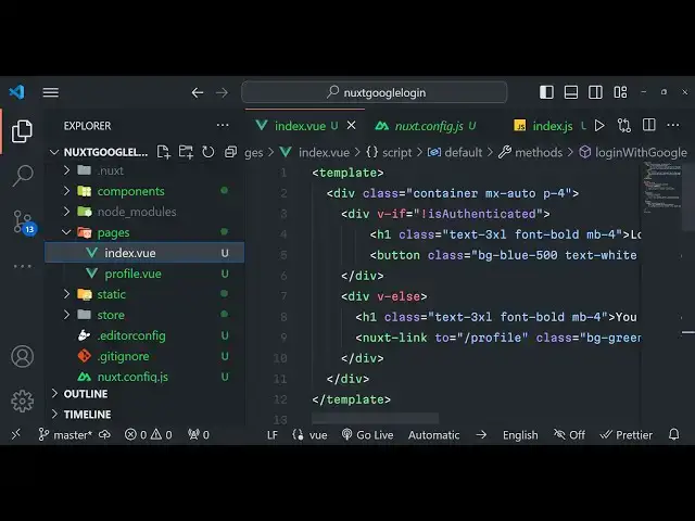 Video thumbnail for Build a Nuxt.js Google OAuth2 Login & Logout System With Sessions Using Vuex Store in Browser