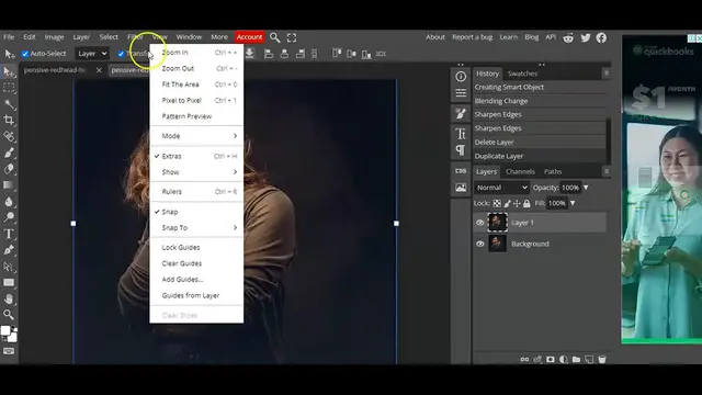 Video thumbnail for Smudge Painting Effect II Digital Painting (EASY TRICK) - Photopea Tutorial leasy canva