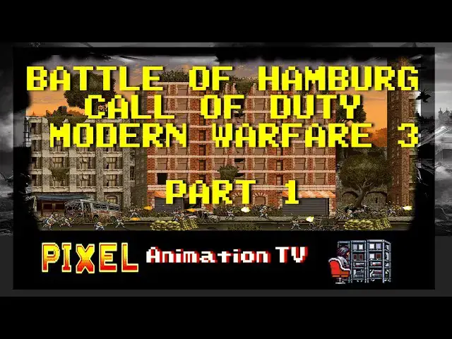 'Video thumbnail for Call of Duty Modern Warfare 3: Battle of Hamburg Parte 1 | Pixel Art Animation'