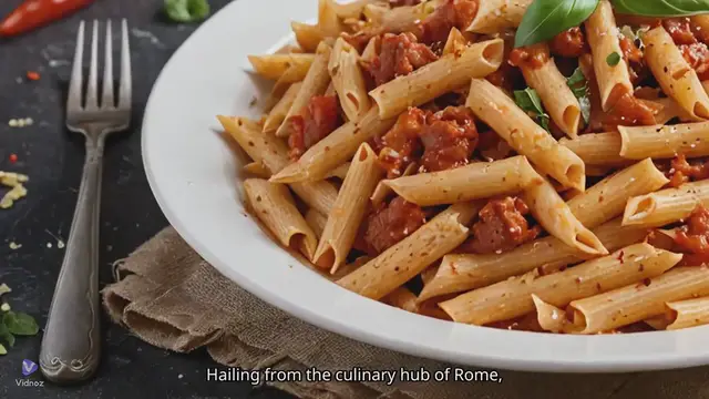 'Video thumbnail for Penne_arrabbiata_'