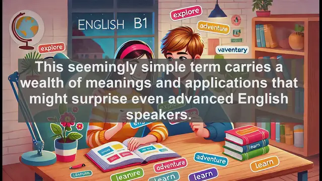 Video thumbnail for 2500 Must Know CEFR B1 Vocabulary - The Many Meanings of 'Left': A Comprehensive Guide