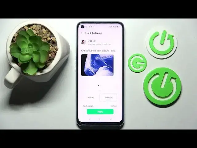 'Video thumbnail for OPPO A96 and System Text Type – Choose New Font Style'