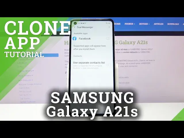 'Video thumbnail for How to Clone Apps in SAMSUNG Galaxy A21s – Duplicate Apps'
