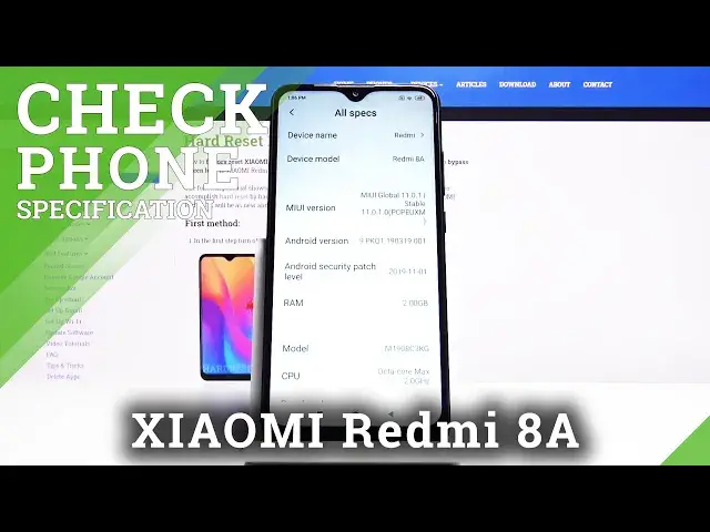 'Video thumbnail for Where Are Phone Specs in Xiaomi Redmi 8A - Check Phone Specification'