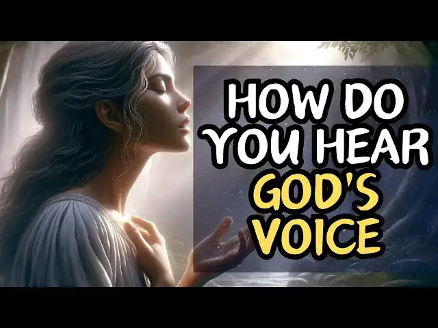 Video thumbnail for HOW DO YOU HEAR GOD'S VOICE