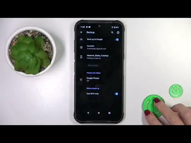 Video thumbnail for How to Activate Google Backup on Hammer Blade 3
