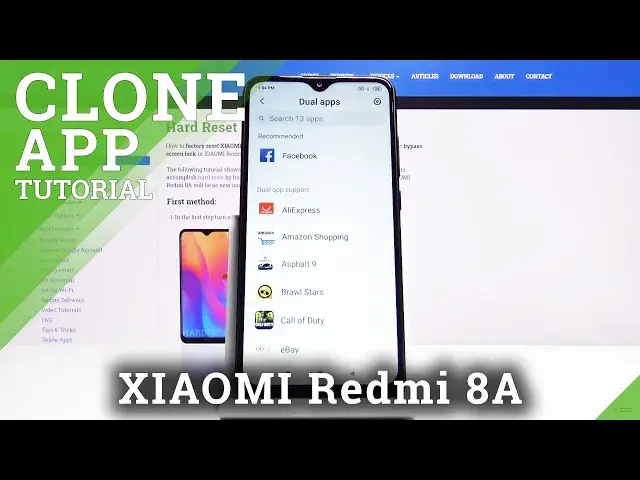'Video thumbnail for How to Clone Applications in Xiaomi Redmi 8A - Duplicate Apps'